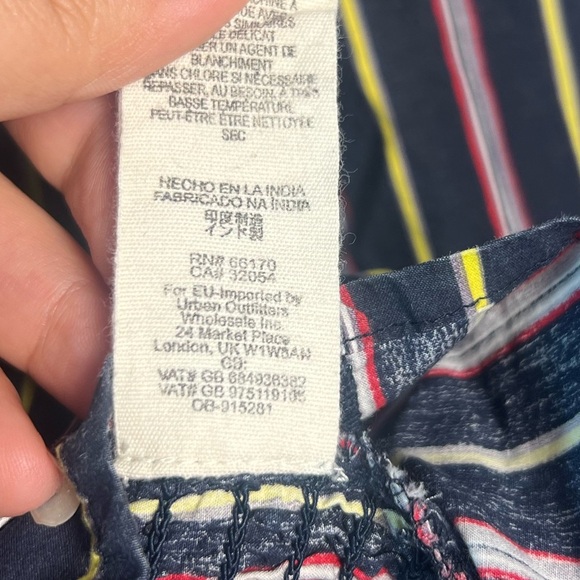 Free People Sunshine In Sicily Top Puff Sleeve Blouse Large - Picture 9 of 10